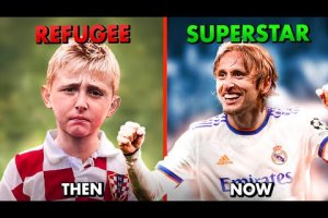 Luka Modric grew up in constant danger, and against all odds became a superstar