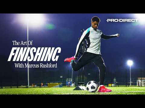 IMPROVE YOUR FINISHING WITH MARCUS RASHFORD 🎯 3 Training Drills To Improve Your Shooting 🔥