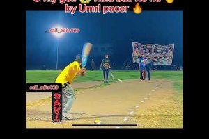 O my goli 😱 Kaia ball Ke ha 🔥 by Umri pacer 🔥#tapeballcricket #shortsfeed #youtubeshorts #viralshort