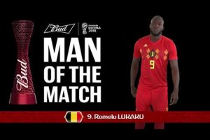 Romelu LUKAKU (Belgium) – Man of the Match – MATCH 13