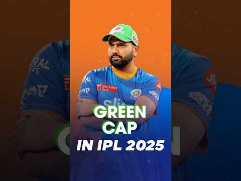 Green Cap Introduce In IPL 2025 , What is Green Cap & Pink Cap in IPL 2025 #shorts