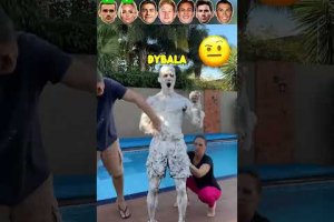 Griezmann VS Lehmann VS Dybala VS De Bruyne VS Yıldız VS Messi VS Ronaldo | Water Jump Challenge