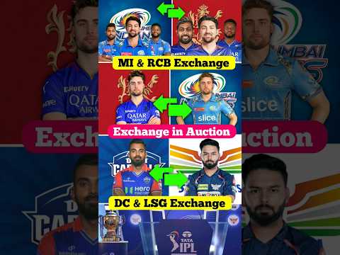 Exchange Game in IPL 2025 Mega auction#rishabpant#klrahul#willjacks#cricket#newshorts#viralshorts