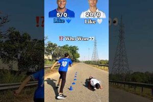 ⁉️ Who Won 👀 & Ronaldo 🤍 Vs Mbappe 💙 #football #shorts #ytshorts