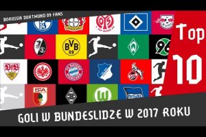 Top 10 goli Bundesligi w 2017 roku | Top 10 goals Bundesliga in 2017