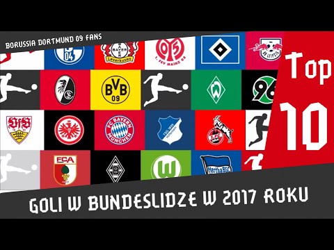 Top 10 goli Bundesligi w 2017 roku | Top 10 goals Bundesliga in 2017