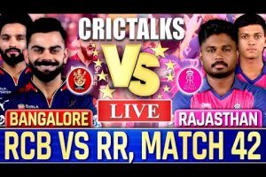 🔴 IPL Live: RCB vs RR, 42nd Match | IPL Live Scores & Commentary | Bangalore vs Rajasthan, 3 Ov