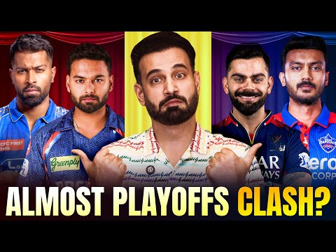 IPL 2025 Double Header: MI vs LSG & DC vs RCB | Playoff Preview? #IPL2025 #MIvsLSG #DCvsRCB