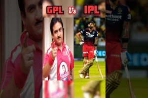 🏏Gpl Vs ipl charater unseen image #viratkohli #dhoni #shorts #viralvideo #jethalal #tapu #trending
